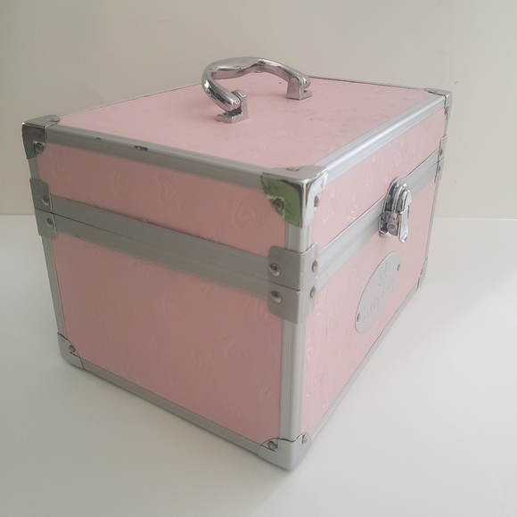American Girl Bitty Baby Vintage Trunk, Pink with Metal Handle and Accen… - Picture 7 of 7